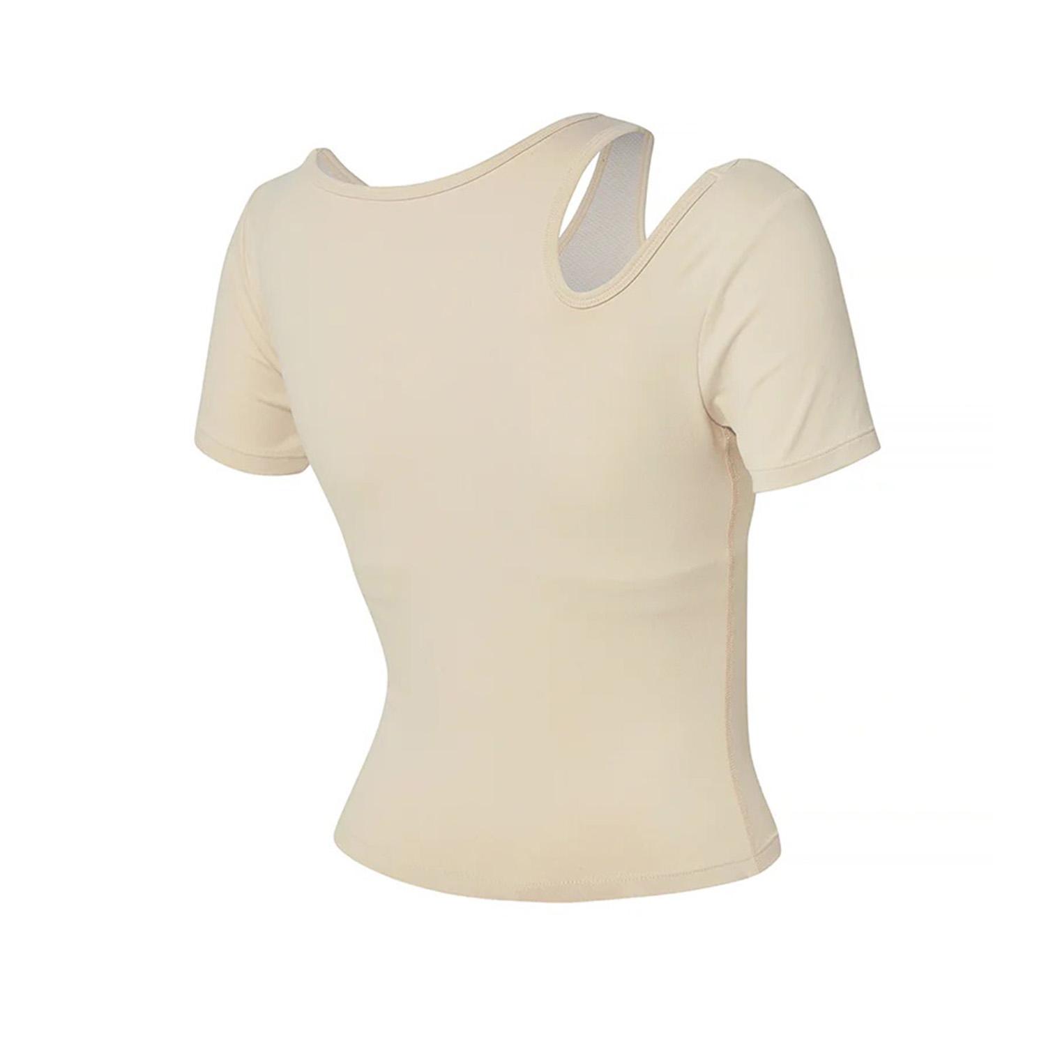 XEXYMIX XEXYMIX Cottonlike Cutting S/S Bra Top｜OSHMAN'S ONLINE