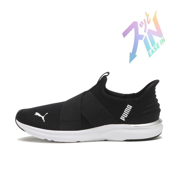 yz yPUMAz v[} W PROWL 3 EASE IN vE 3 EASE IN 312383 ABC-MART *02BLACK/WHITE 24cm