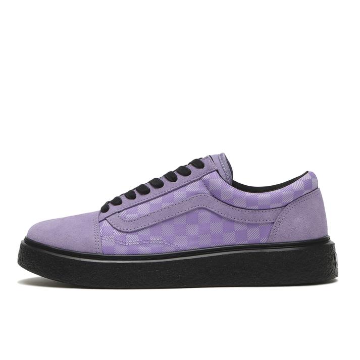 yz yVANSz @Y OLD SKOOL CRP I[hXN[ CRP V36 CRP CHK PURPLE/BLACK 8H(26.5cm)