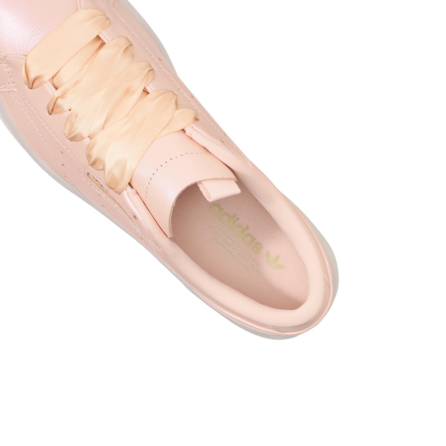 レディース 【ADIDAS】SLEEK W POWD/POWD/OFFW 国内発送 レディース 【ADIDAS】 アディダス SLEEK W スリーク W JS1619