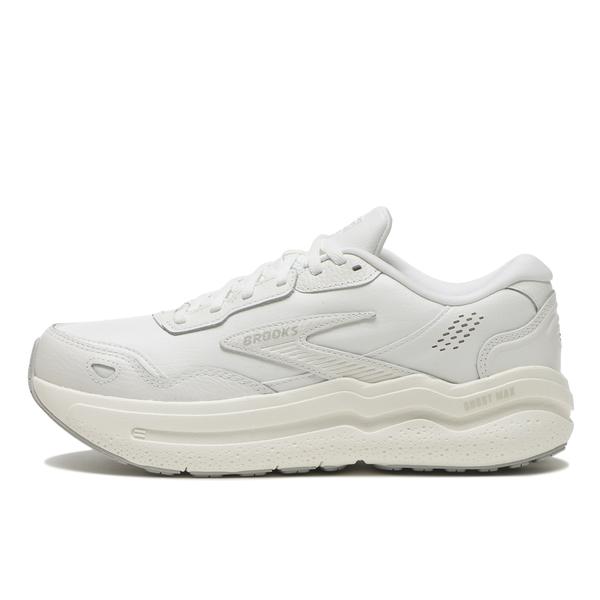 BROOKS ゴースト マックス レザー ホワイト 25.5cm