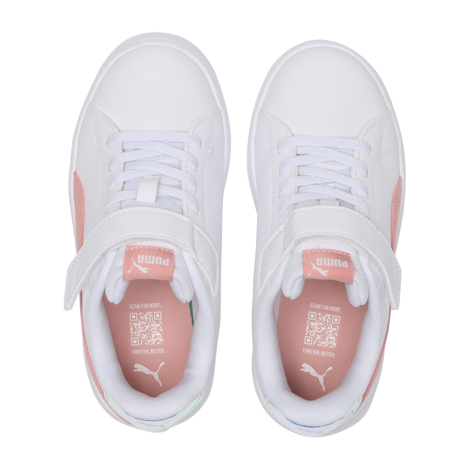 ふゆ！ キッズ 【PUMA】 プーマ 17-21 COURTFLEX V3 AC+PS MU コート