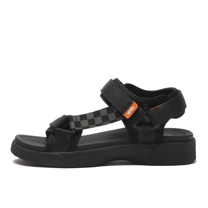 yz yVANSz @Y BLITTS ubc V5184 BLACK/ORANGE 8(26cm)