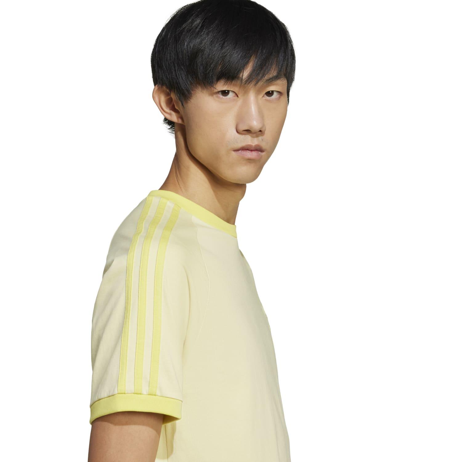 【adidas】 アディダス U 3ST TEE POWDERYELLOW 国内発送 adidas】 アディダス U 3ST TEE ショートスリーブ JN7021