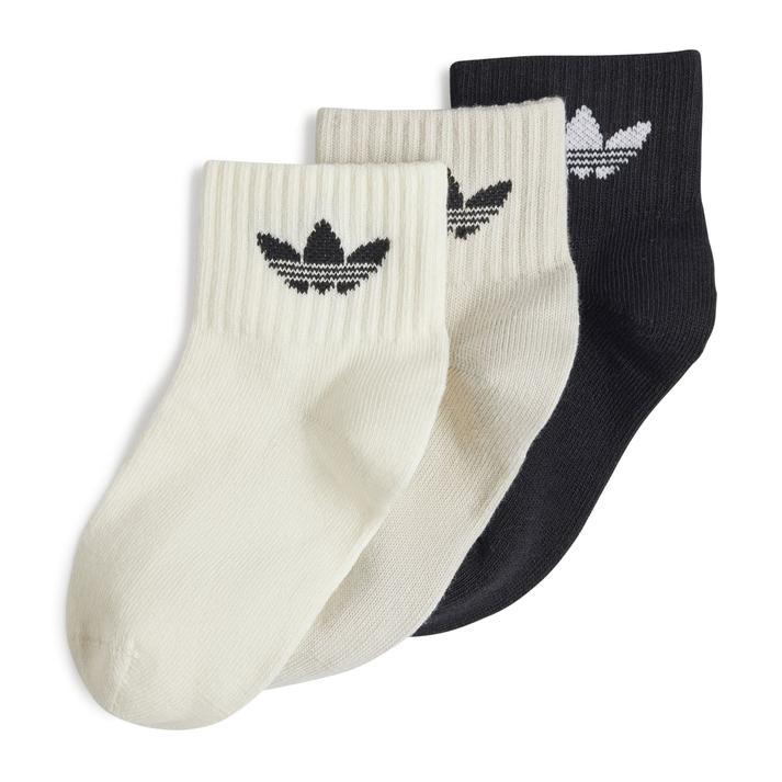 �yadidas�z �A�f�B�_�X K ANKLE SOCK 3P �\�b�N�X JJ1992 BLK/CREM/ALUM M