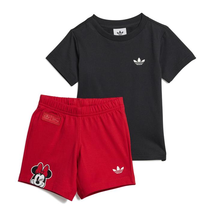 �L�b�Y �yadidas�z �A�f�B�_�X K SHORT TEE SET(DISNEY) �Z�b�g�A�b�v�i�f�B�Y�j�[�j JD0575 BLK/BETT MIN 80