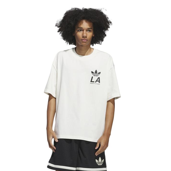 yadidasz AfB_X U ADI SD BALL NET TEE V[gX[u JP2135 OFFWHT/BLK L