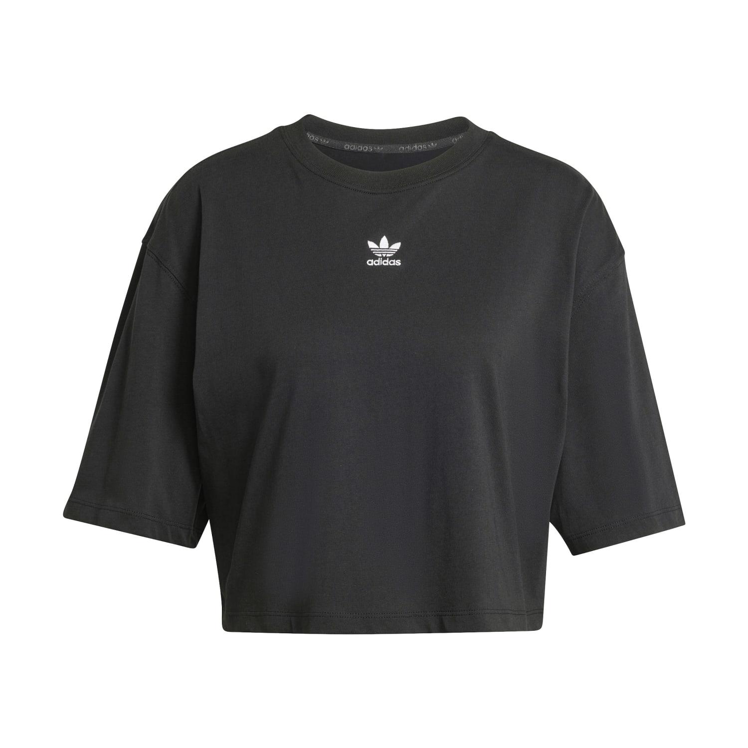 レディース 【adidas】 アディダス W ESS CROP TEE ショート