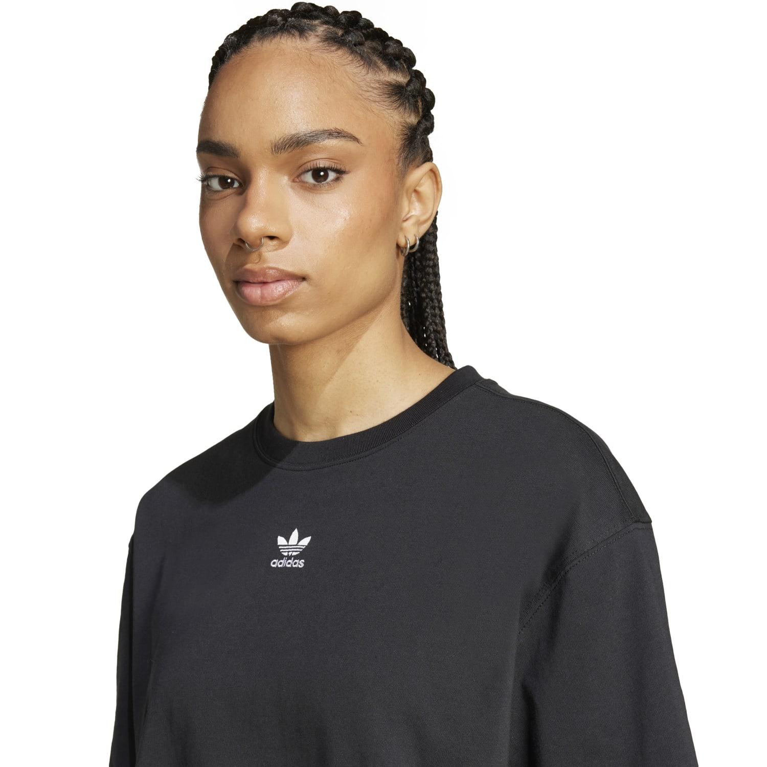 レディース 【adidas】 アディダス W ESS CROP TEE ショート