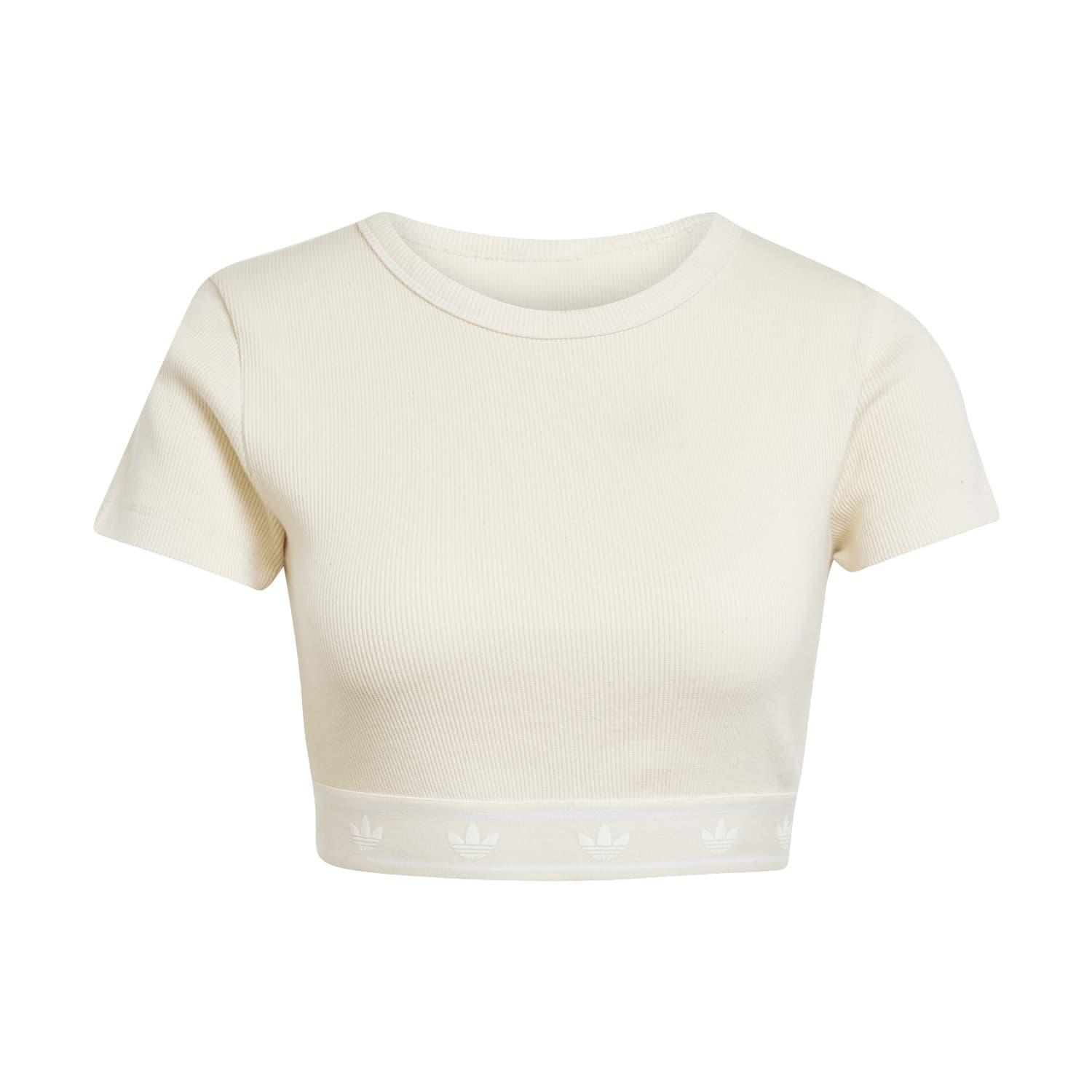 レディース 【adidas】 アディダス W RIB SS TOP(STREET