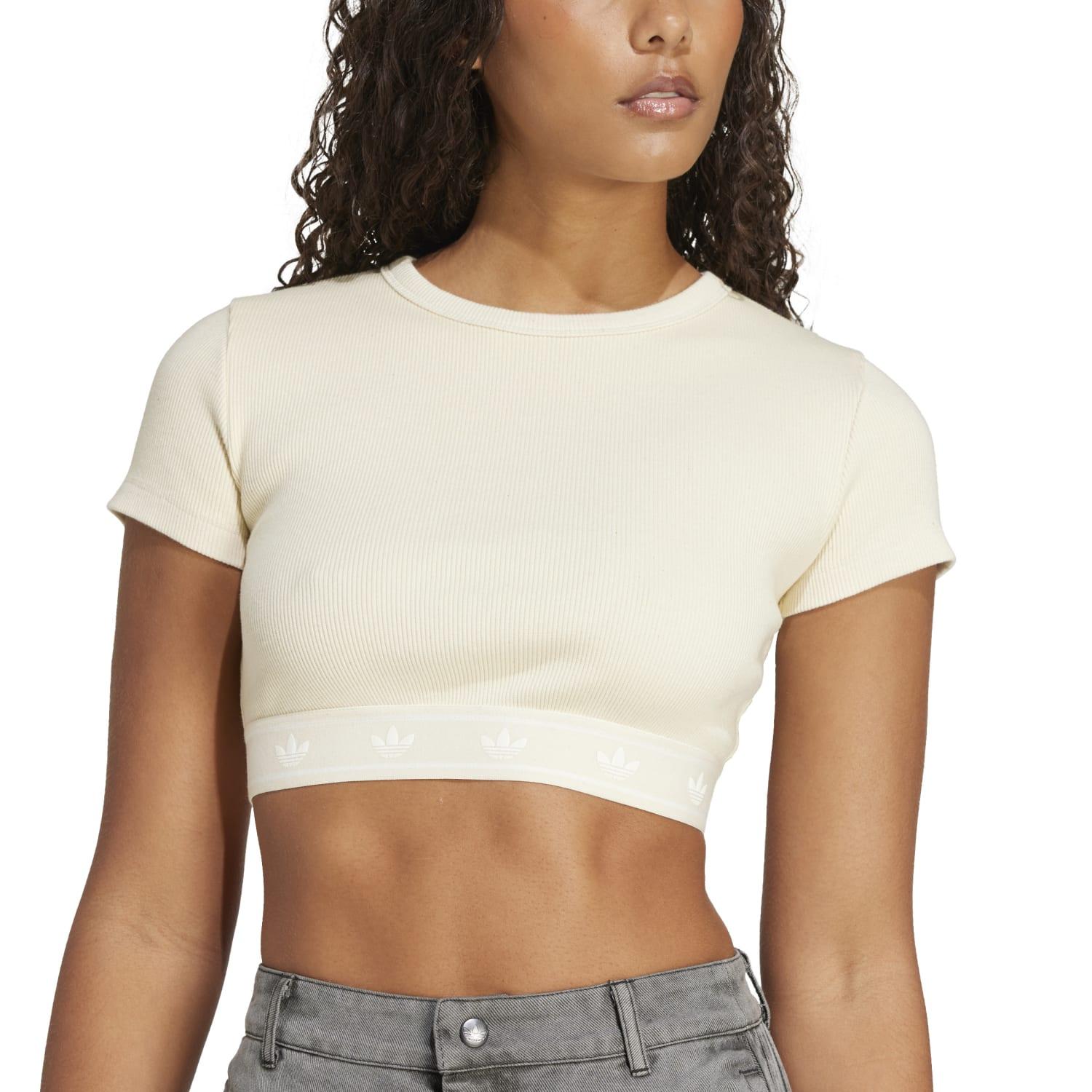 tシャツ adidas RIB SS TOP / アディダス リブ ショート スリーブ トップ レディース adidas tシャツ RIB SS TOP / アディダス リブ ショート