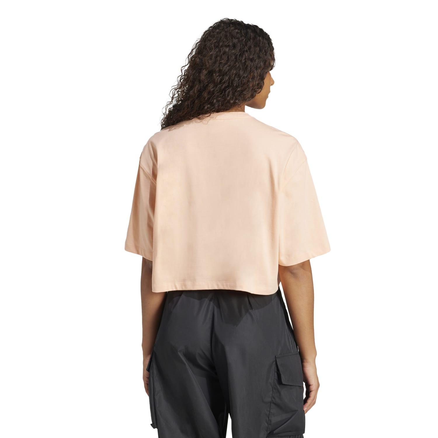 レディース 【adidas】 アディダス W ESS CROP TEE ショート