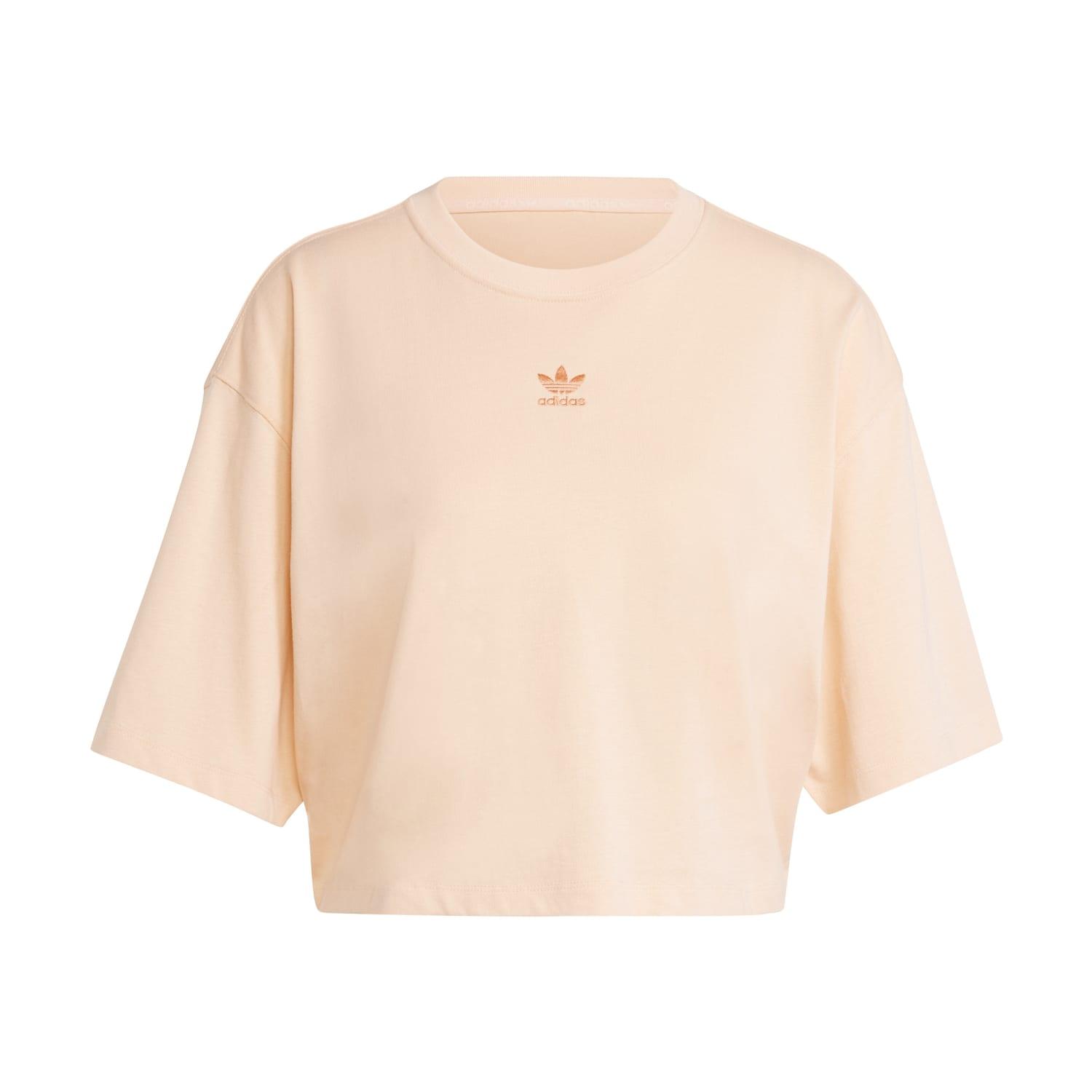 レディース 【adidas】 アディダス W ESS CROP TEE ショートスリーブ
