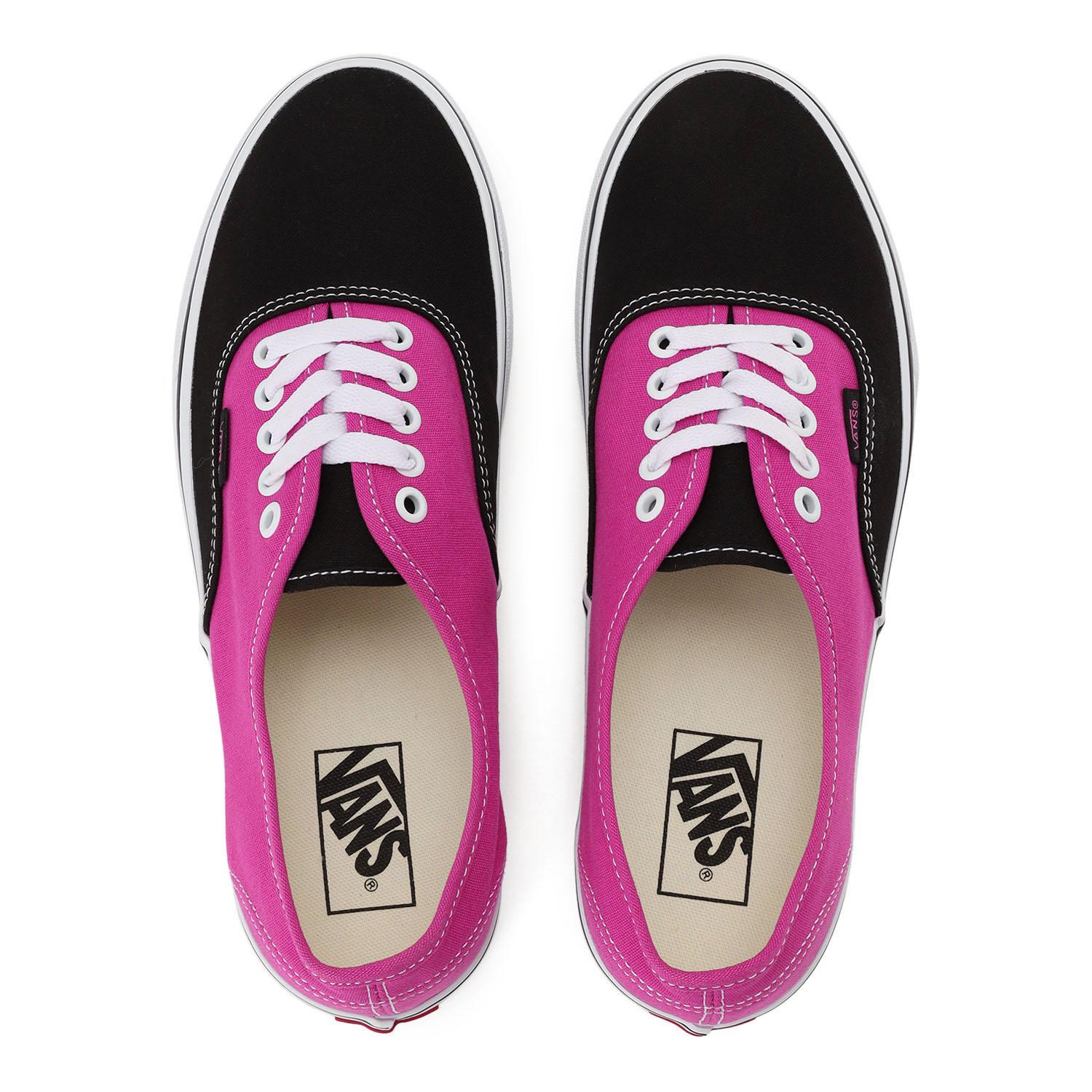 国内配送 VANS AUTHENTIC POP RASPBERRY ROSE Authentic Shoe in Raspberry Rose Pink / Black | Vans