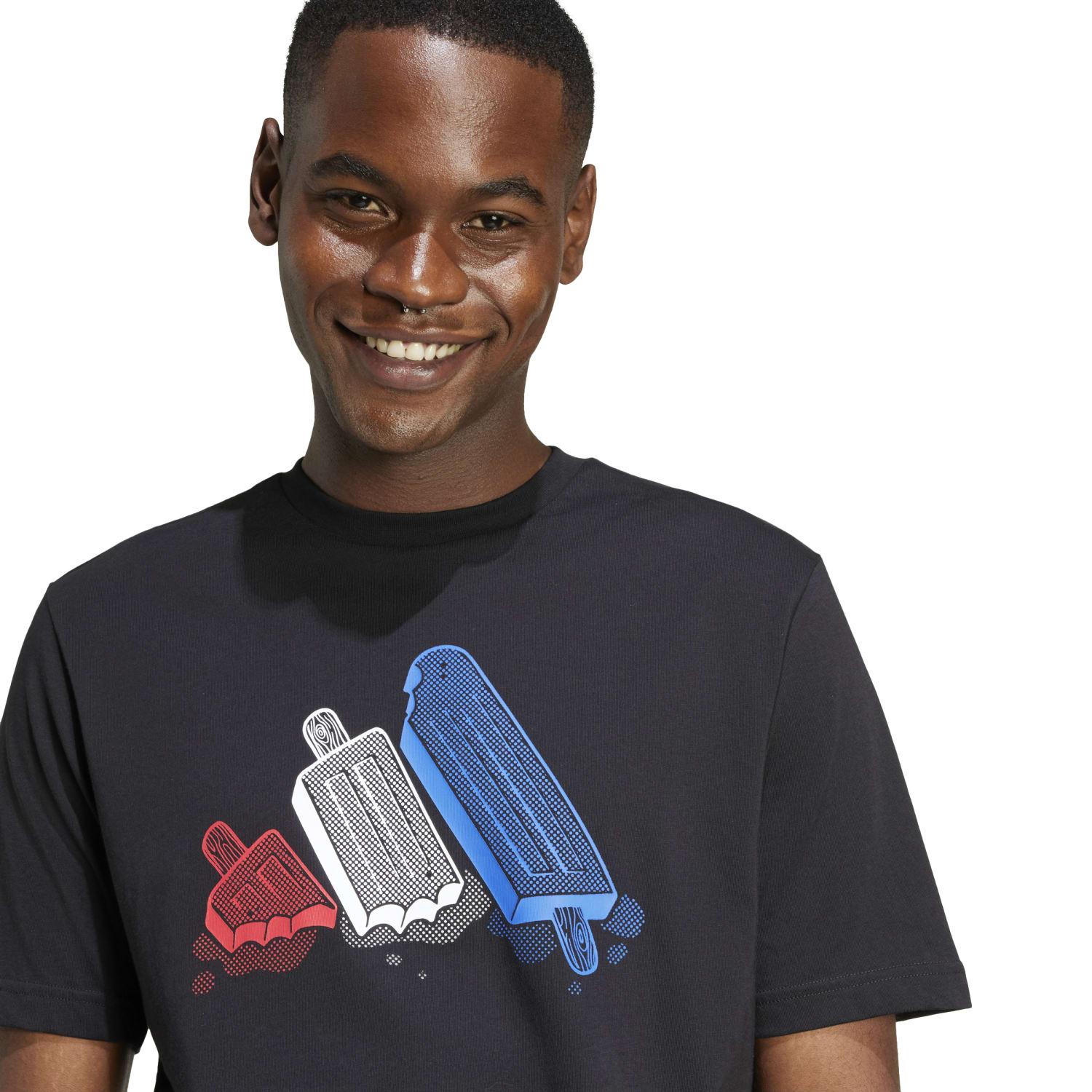 adidas】 アディダス M ICE グラフィック Tシャツ ショート