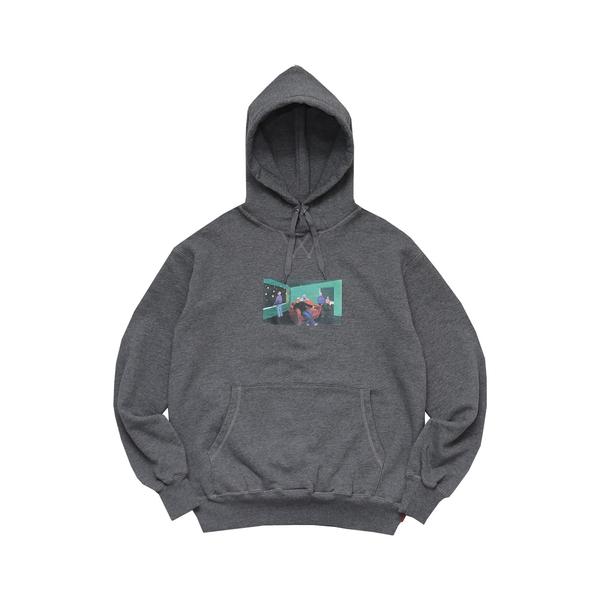 WHIMSY ビューティフル スターズ トゥナイト フーディー グレー M