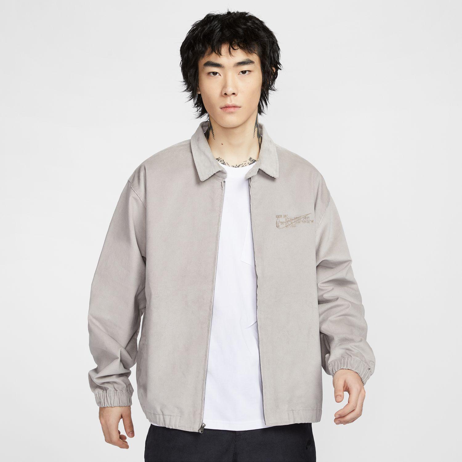 206【入手困難】ナイキ♤ビッグロゴ　ブルゾン　中綿ジャケット　即完売品　美品 NIKE(ナイキ) バックロゴナイロンジャケット ブルー サイズ XXL