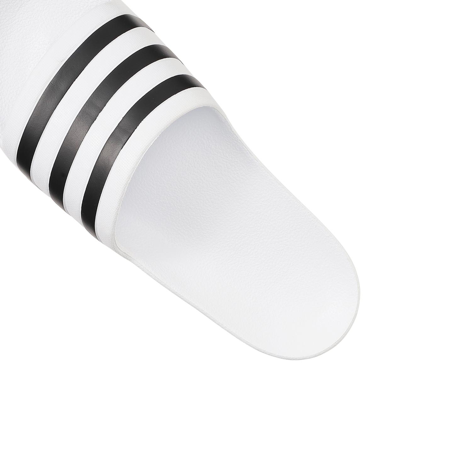 ◆adidas◆アディダス ADILETTE AQUA U F35539 FTWR/CORE/FTWR Adidas Adilette Aqua Men's Slides White Black Sandal (F35539
