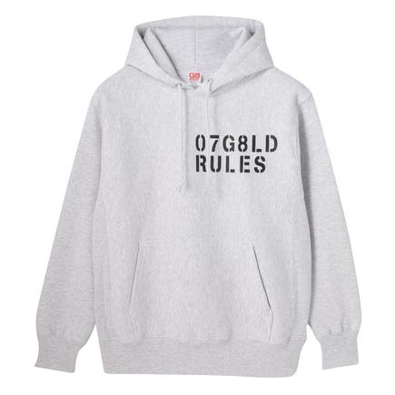 GR8LAND ルールズプルオーバーフードスウェット