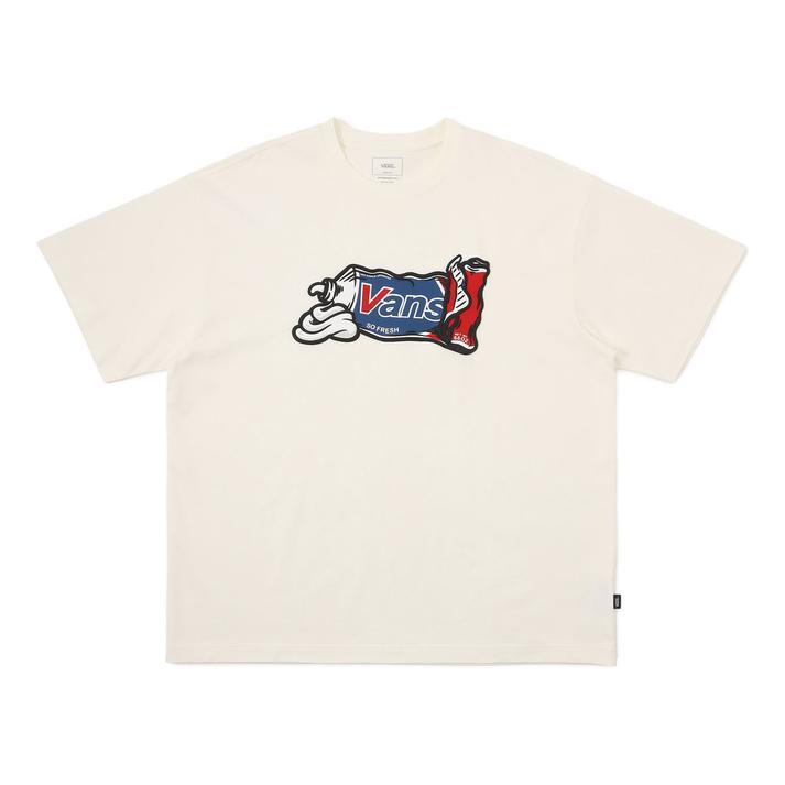 VANS �V���[�g�X���[�u Marshmallow