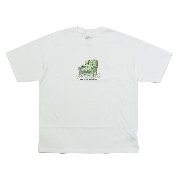 VANS �V���[�g�X���[�u WHITE