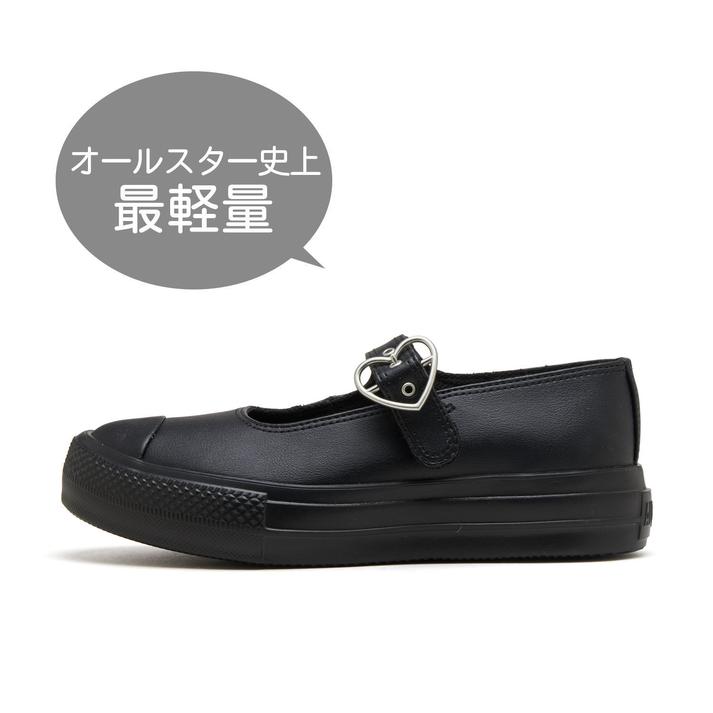 yz fB[X yCONVERSEz Ro[X AS LT PLTS MJ HEARTBUCKLE OX I[X^[ Cg PLTS MJ n[gobN OX 31314011 BLACK 5H(24.5cm)