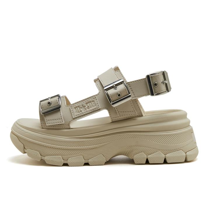 CONVERSE �I�[���X�^�[ �g���b�N�E�G�[�u �T���_�� LILY WHITE