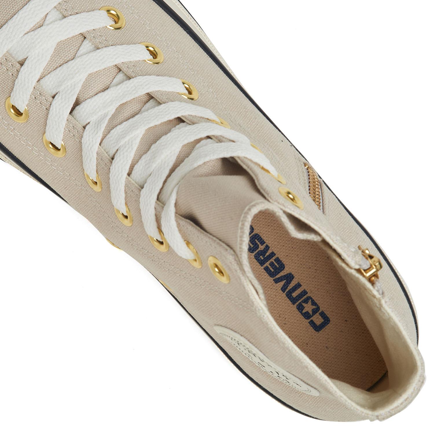 【CONVERSE】 コンバース AS GOLDZIP HI OATMEAL 国内発送 CONVERSE コンバース AS GOLDZIP HI オールスター ゴールド