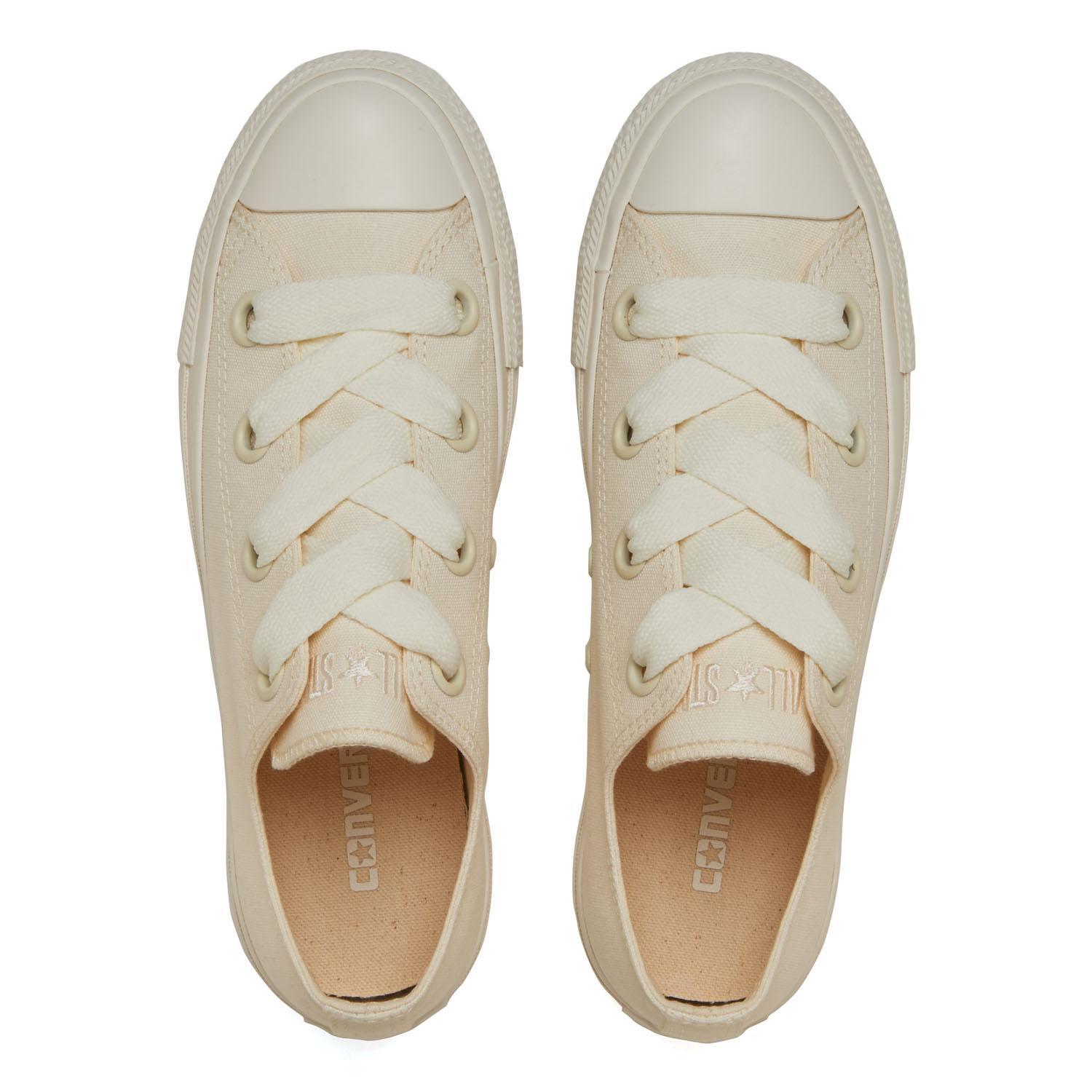 レディース 【CONVERSE】AS BIGEYELETS FS OX IVORY 国内発送 レディース 【CONVERSE】 コンバース AS BIGEYELETS FS OX