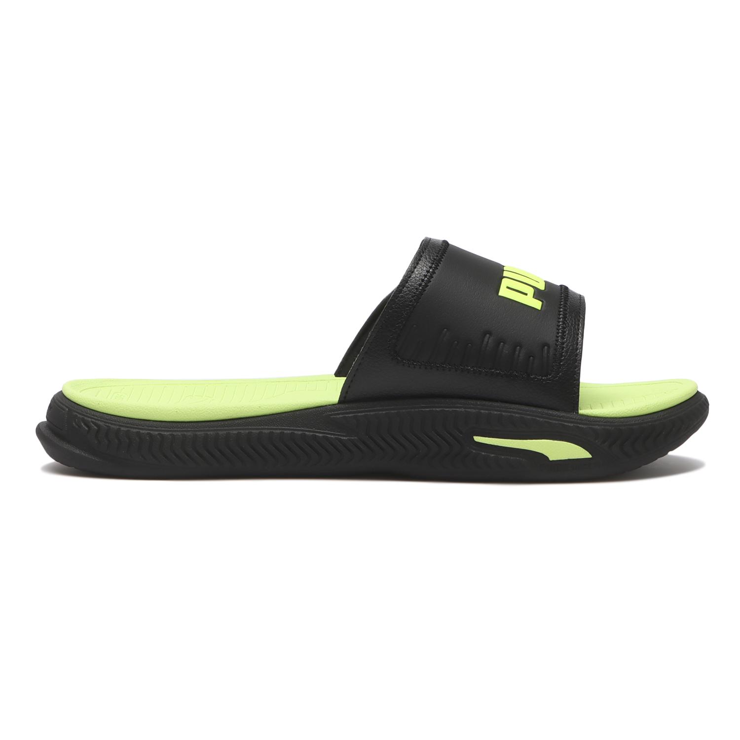 【PUMA】 プーマ SOFTRIDEPRO SLIDE 24 V BK/YELLOW.A 国内発送 PUMA】 プーマ SOFTRIDEPRO SLIDE 24 V SOFTRIDEPRO スライド24