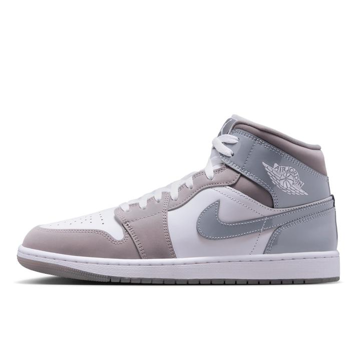 JORDAN BRAND �G�A �W���[�_�� 1 MID SE 100WHT/COL GY