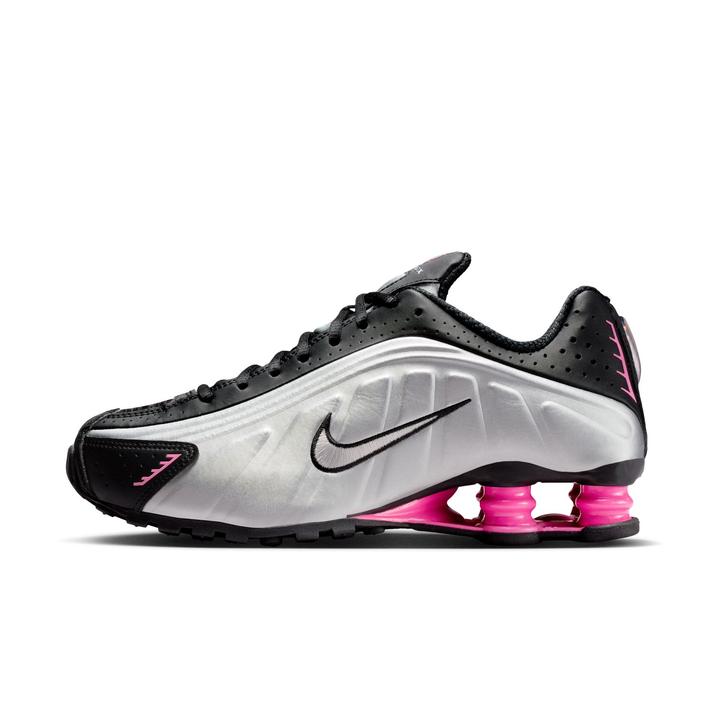 NIKE �E�B�����Y �V���b�N�X R4 012BLK/M SILV