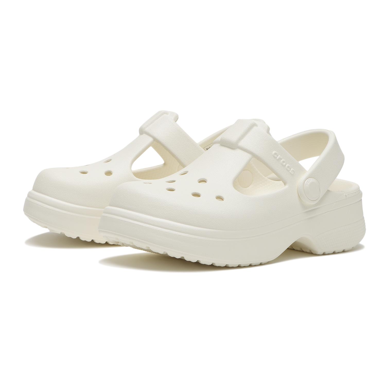 クロックスメリージェーン W5 メリージェーンホワイト キッズ 【crocs】 クロックス 18-21 CLASSIC MARY JANE CLOG K