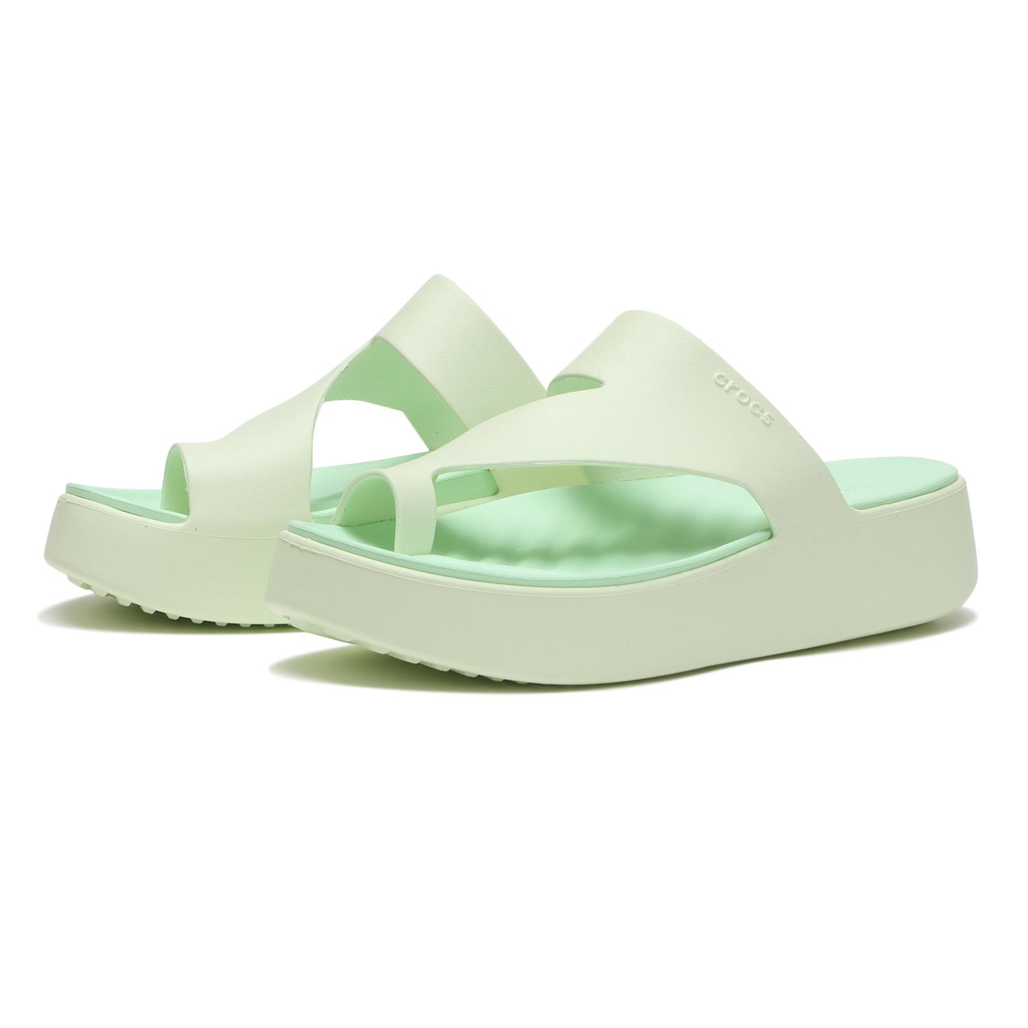 crocs】 クロックス GETAWAY PLATFORM TOE LOOP W ゲッタウェイ