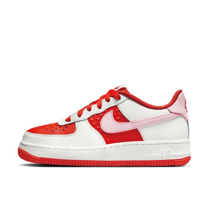 NIKE �G�A �t�H�[�X 1 BG 121SMTWHT/PNKF