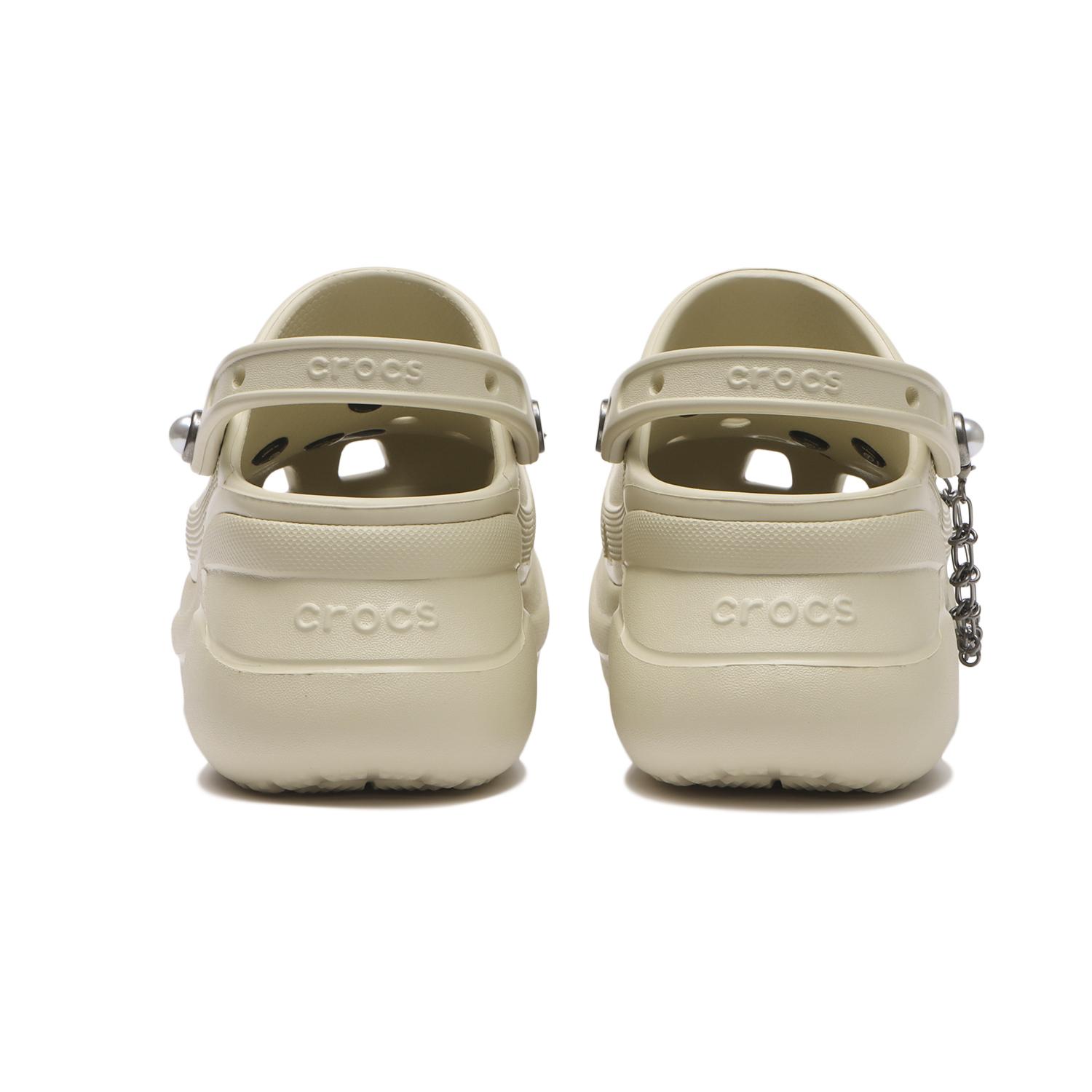 クロックス ベイ レベル ローズ クロッグ ジビッツ付き +6cm厚底 crocs】 クロックス BAE REBEL ROSE CLOG ベイ レベル ローズ
