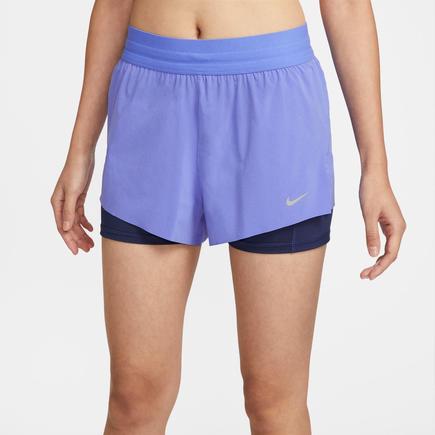 NIKE スウィフト Dri-FIT ミッドライズ 2イン1 ショーツ