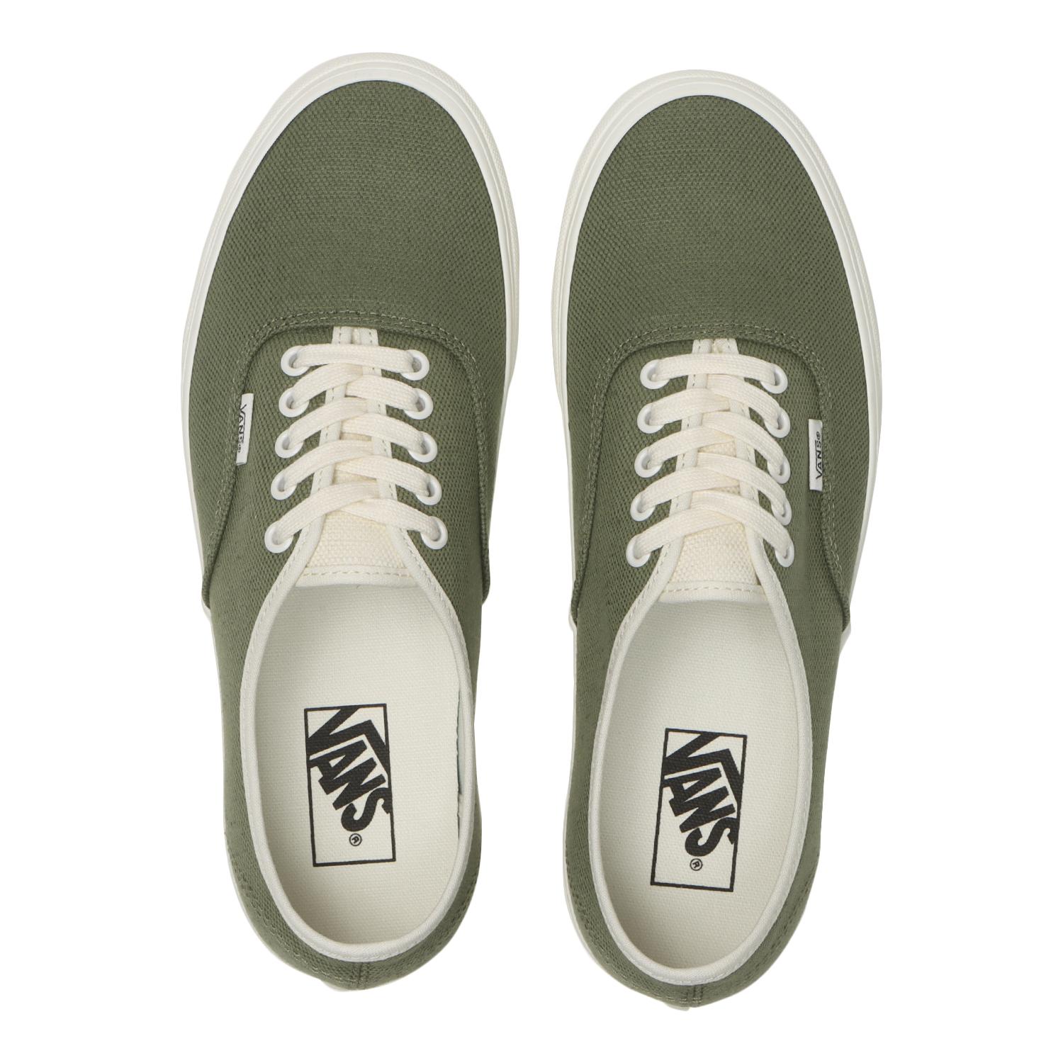 国内配送 VANS AUTHENTIC LINEN LODEN GREEN VANS】 ヴァンズ AUTHENTIC オーセンティック VN000D7YZBF LINEN