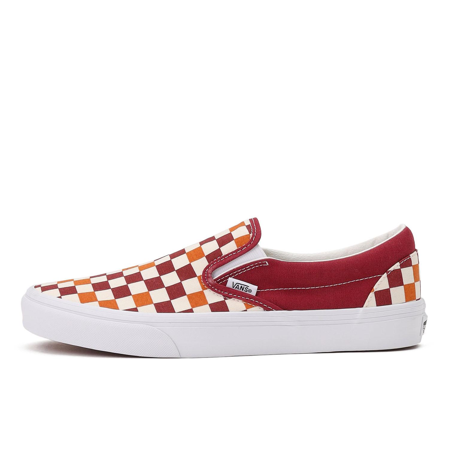 【VANS】 ヴァンズ CLASSIC SLIP-ON TRI-TONE CHK RE 国内発送 VANS】 ヴァンズ CLASSIC SLIP-ON スリッポン VN000D5PCJH TRI