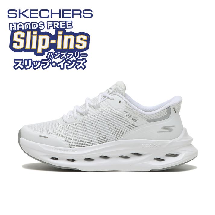 yz fB[X ySKECHERSz XPb`[Y MAX CUSHIONING GLIDE }bNXNbVjO OChXebv 129401 WGY 23cm