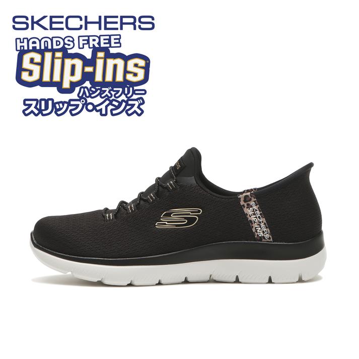 yz fB[X ySKECHERSz XPb`[Y SUMMITS - LEOPARD CHIC T~bc_Ip[h`bN 150275 ABC-MART *BKMT 25.5cm