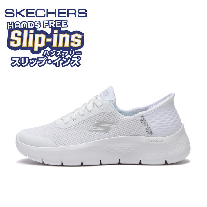 SKECHERS �S�[�E�H�[�N�t���b�N�X_�O�����h�G���g���[ WHT