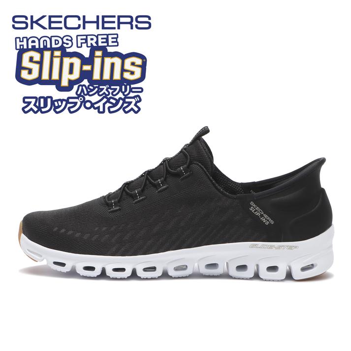 yz fB[X ySKECHERSz XPb`[Y GLIDE-STEP - TRANQUILITY OChXebv_gNCeB 104574 BKW 24.5cm