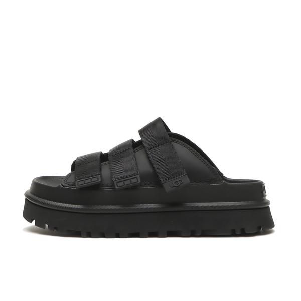 UGG ウィメンズ ゴールデングロウ スライド ブラック 22cm