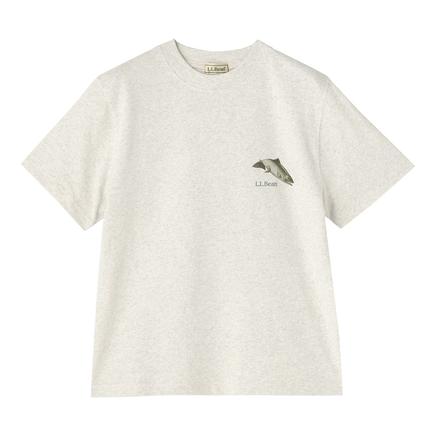 L.L.Bean ウィメンズビーンズ 1980 SS トラウトTシャツ