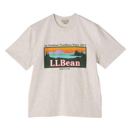 L.L.Bean ウィメンズモリルショートスリーブカタディンTシャツ
