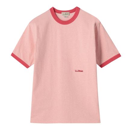 L.L.Bean ウィメンズモリルショートスリーブリンガーTシャツ