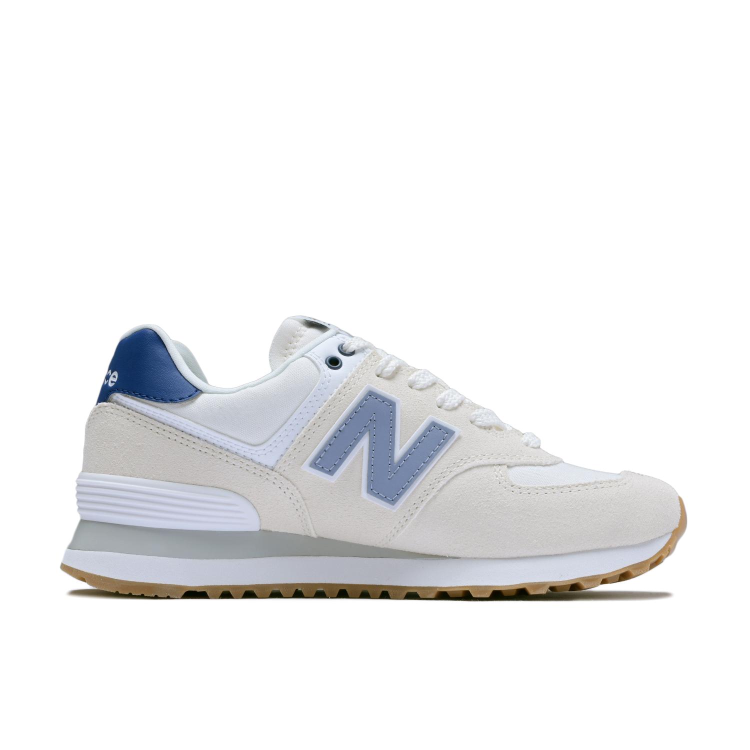 NEW BALANCE】 ニューバランス WL574CBL(B) WL574 WL574CBL BEIGE/BLUE
