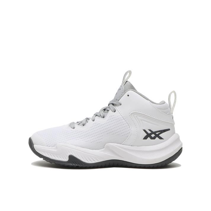 ASICS �m���@�T�[�W GS WHITE/C GREY