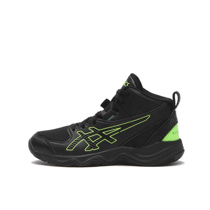 �y���������z �yASICS�z �A�V�b�N�X DUNKSHOT MB 10 �_���N�V���b�g MB 10 1064A019.001 BLACK/GREEN G 19cm